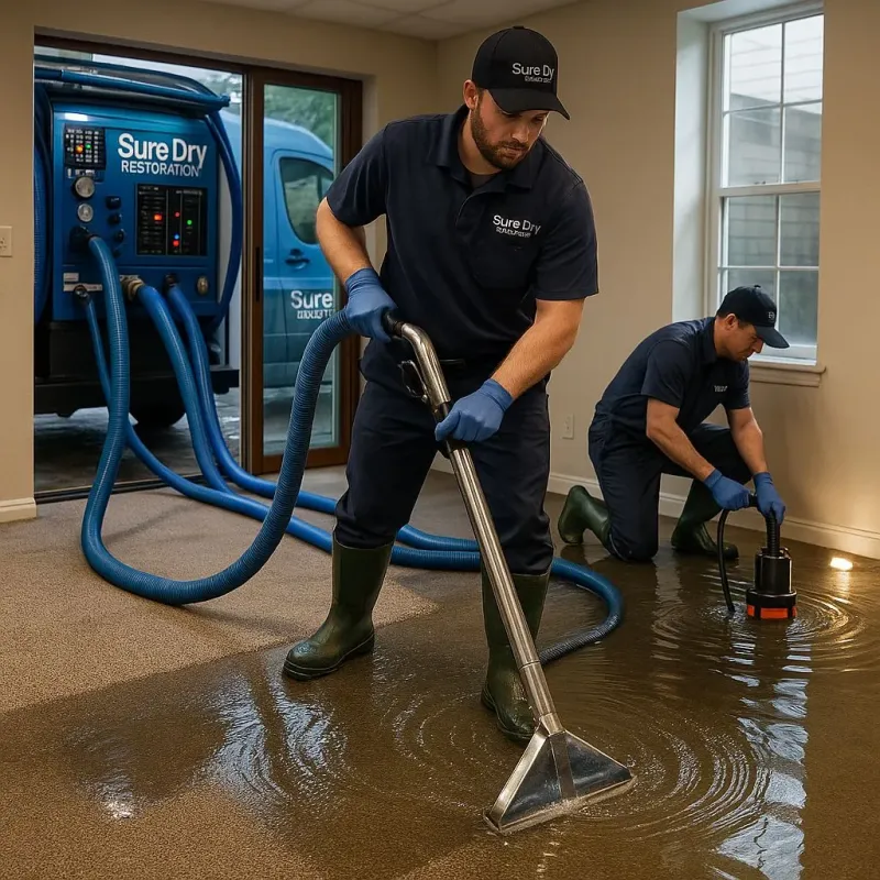 Water Extraction and Removal process in Cumming, GA